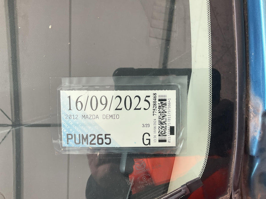 2012 Mazda Demio   5662 - Used parts for sale