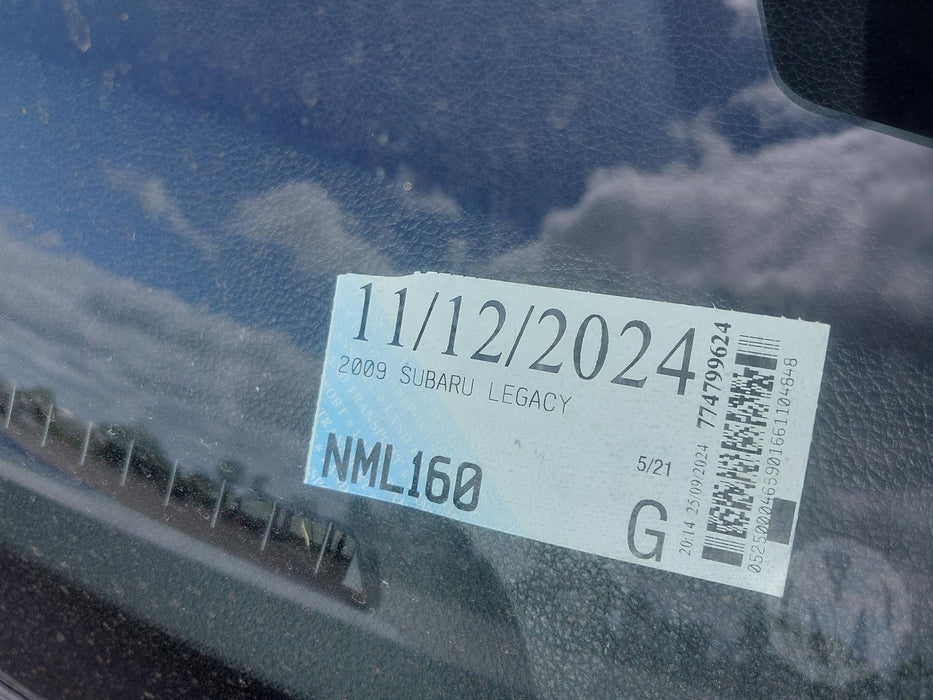 2009 Subaru Legacy  V BR 5934 - Used parts for sale