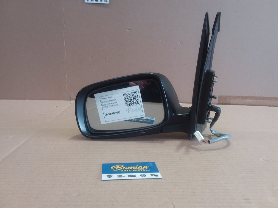 2004, Toyota, Prius, Left Door Mirror