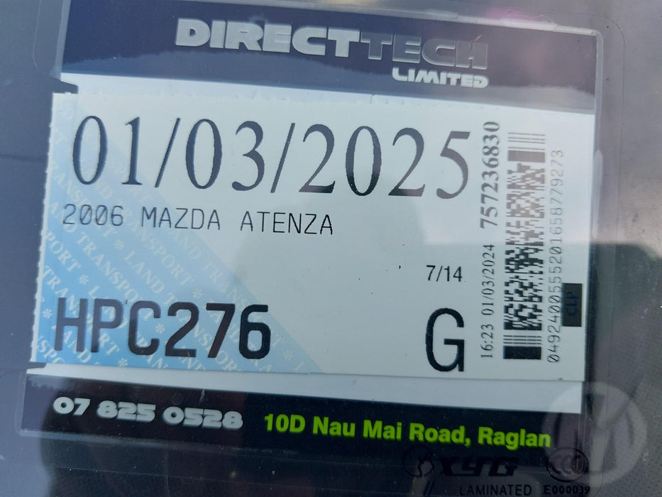 2006 Mazda Atenza   5466 - Used parts for sale