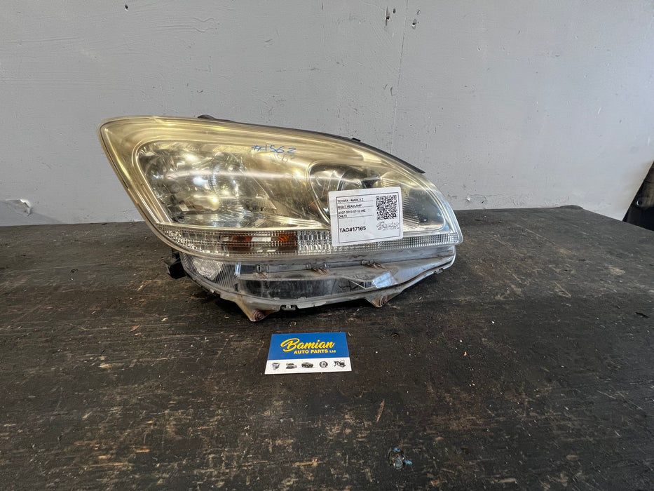 2009, Toyota, Mark X Zio, Right Headlamp