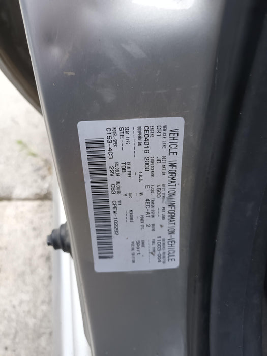 2001 Mazda Premacy CP  6264 - Used parts for sale