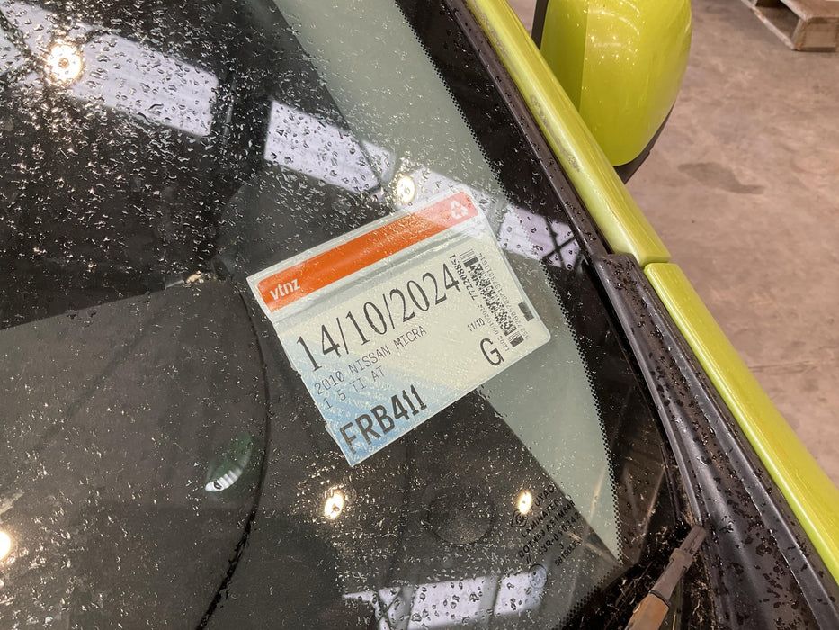 2010 Nissan Micra 1.5 TI AT  5652 - Used parts for sale