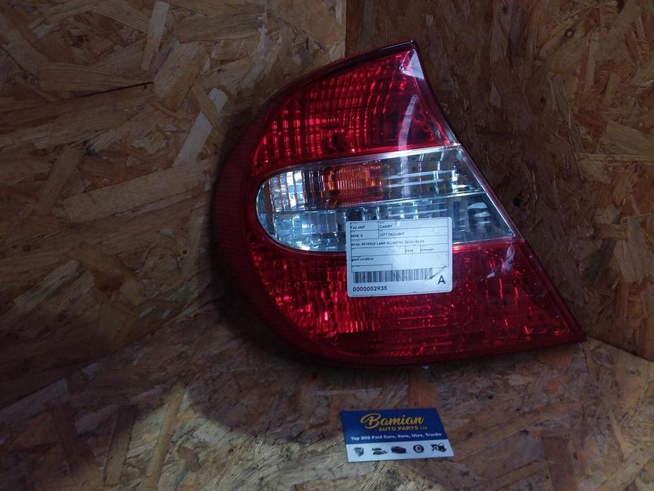 Toyota Camry Camry Camry Left Taillight