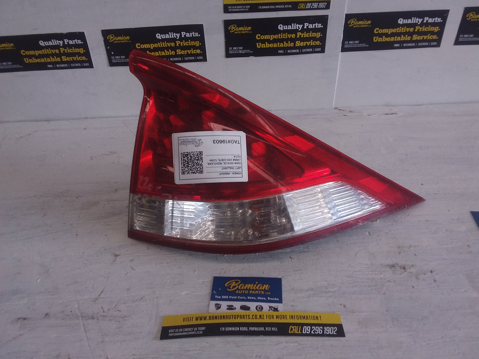 2010, Honda, Insight, Left Taillight