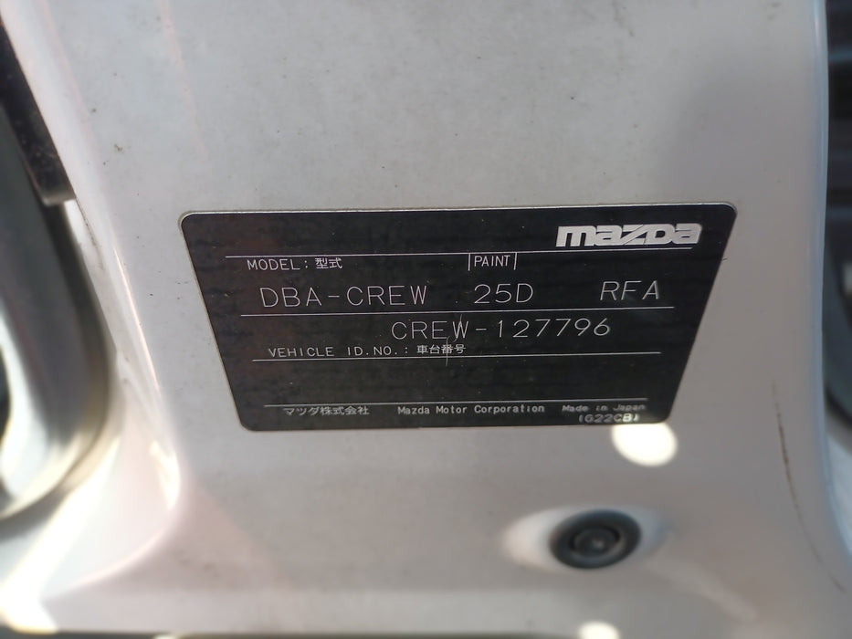 2006 Mazda Premacy CR Premacy  4313 - Used parts for sale