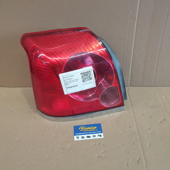 2004 Toyota Avensis Avensis Avensis Left Taillight