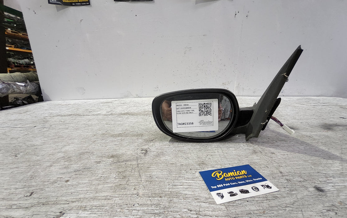 2005, Mazda, Verisa, Right Door Mirror