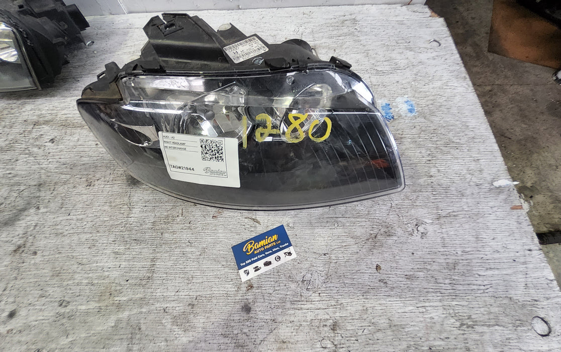 2005, Audi, A3, Right Headlamp