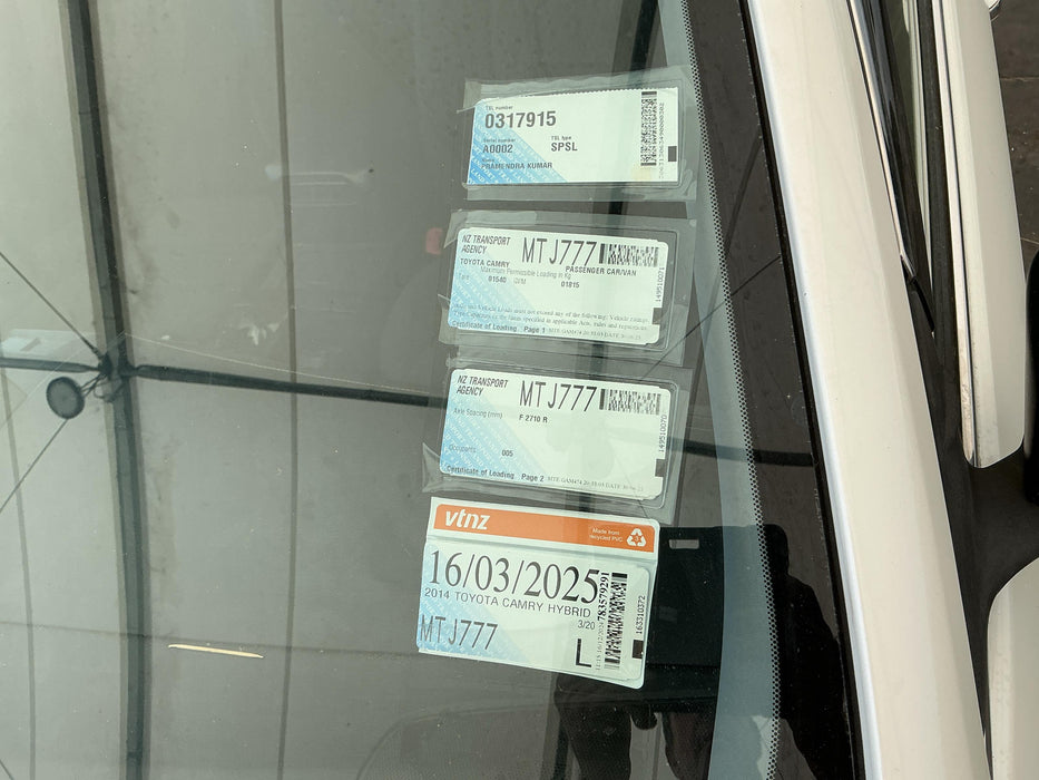 2014 Toyota Camry Hybrid XV50 6179 - Used parts for sale
