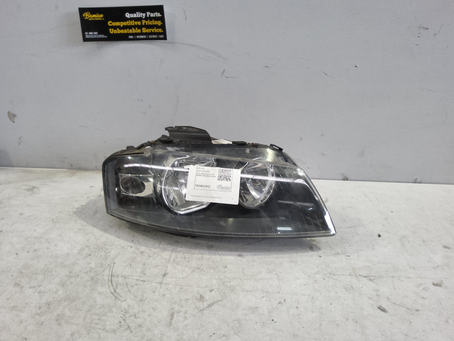 2006 Audi A3 A3 A3 Right Headlamp