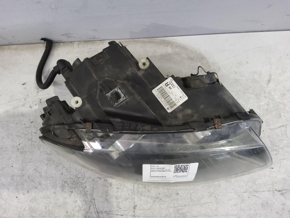 2006 Audi A3 A3 A3 Right Headlamp