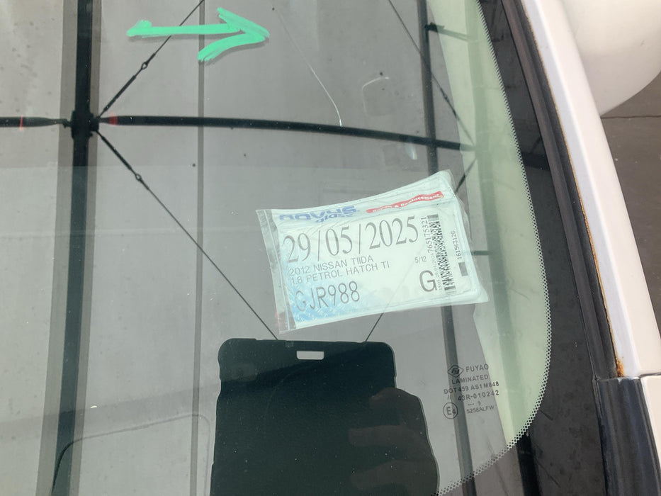 2012 Nissan Tiida 1.8 PETROL HATCH TI  5828 - Used parts for sale