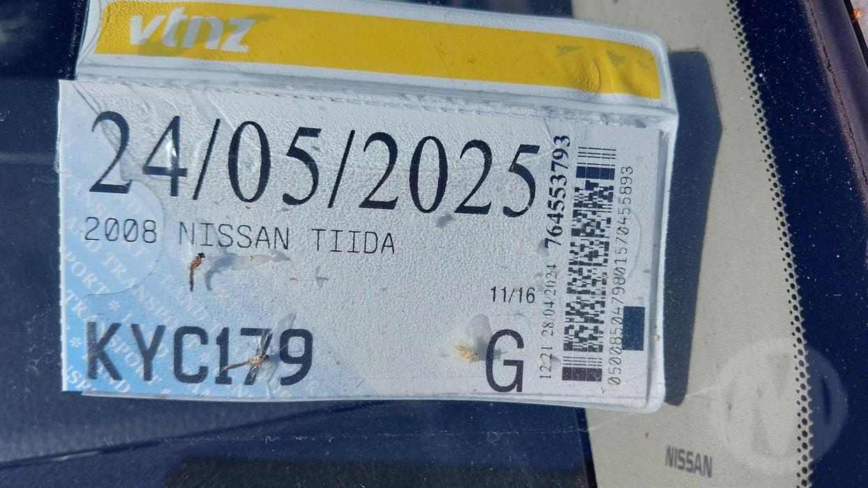 2008, Nissan, Tiida, JC11-039991