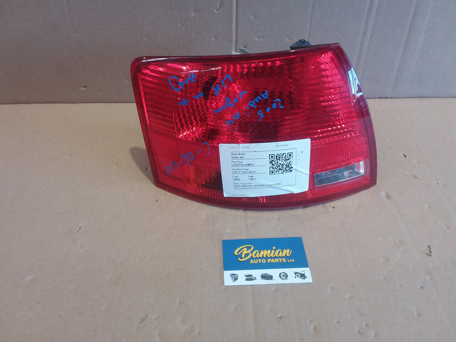 2005, Audi, A4, Left Taillight