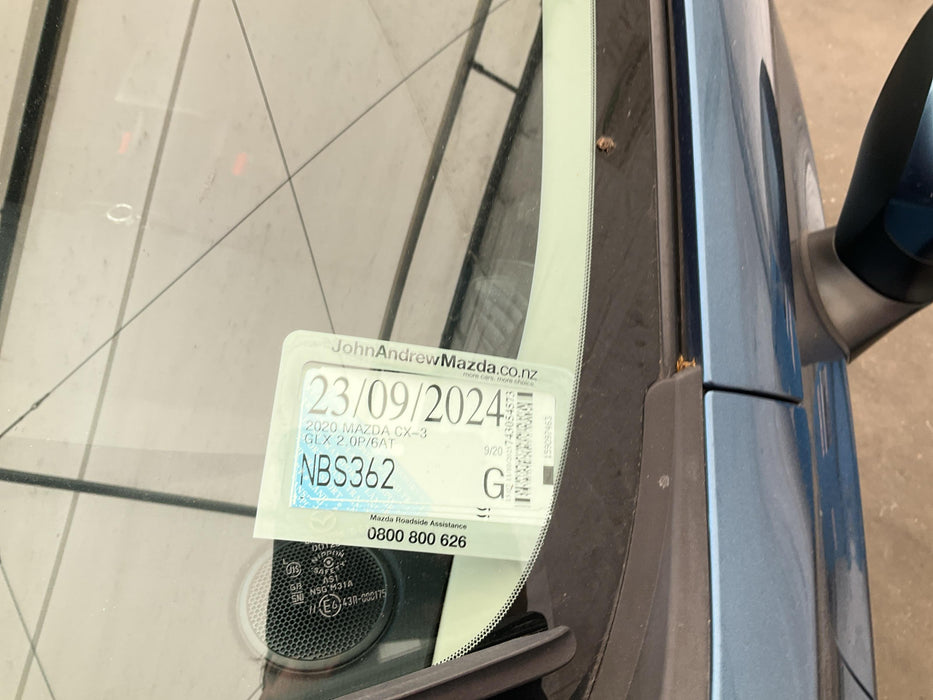 2020 Mazda Cx-3 GLX 2.0P/6AT  3717 - Used parts for sale