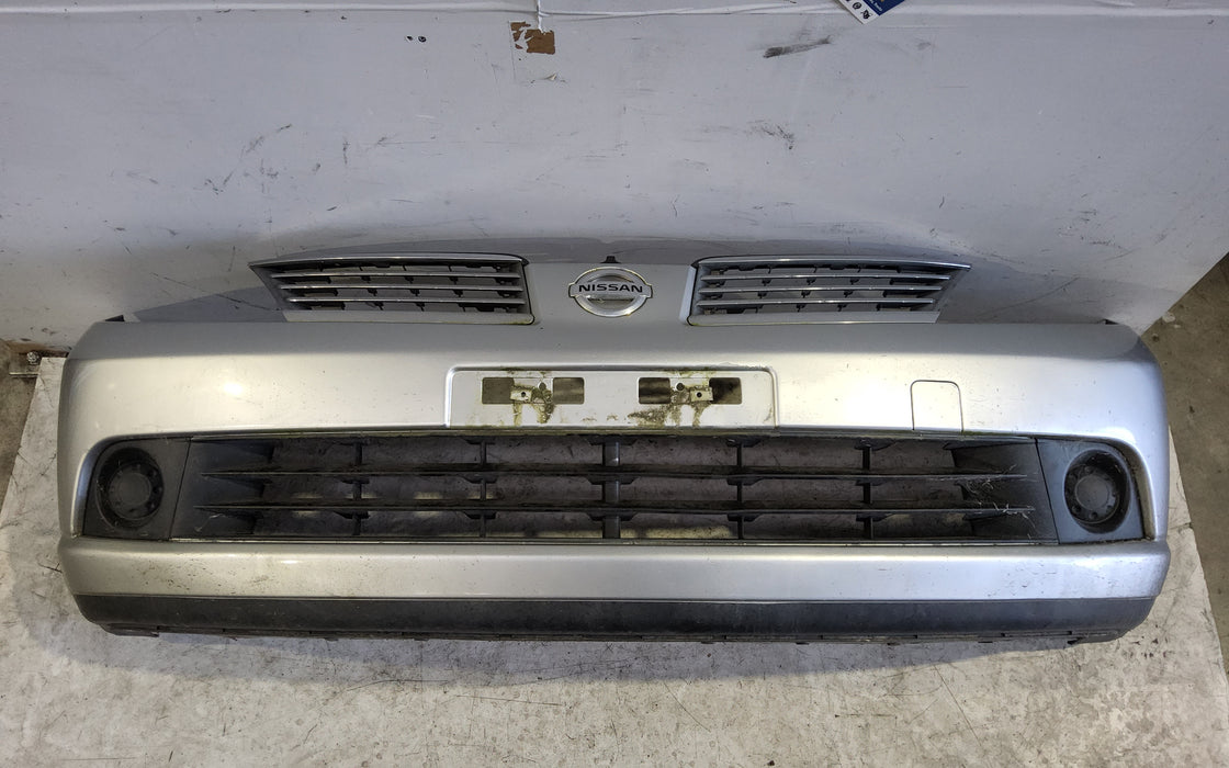 2010, Nissan, Tiida, Front Bumper