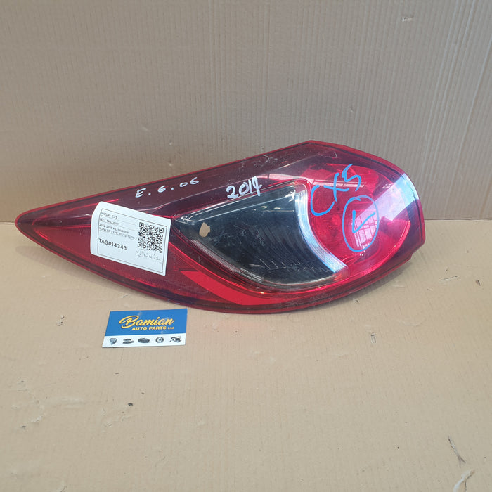 2014, Mazda, CX-5, Left Taillight