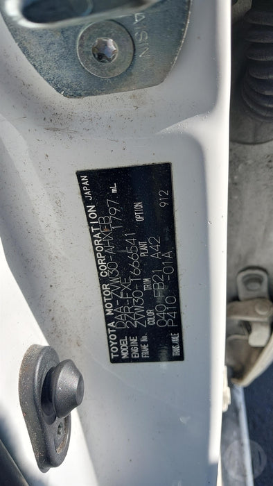 2013 Toyota Prius   5446 - Used parts for sale