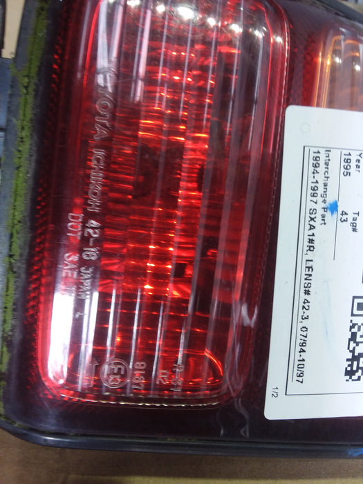 1995, Toyota, RAV4, Left Taillight