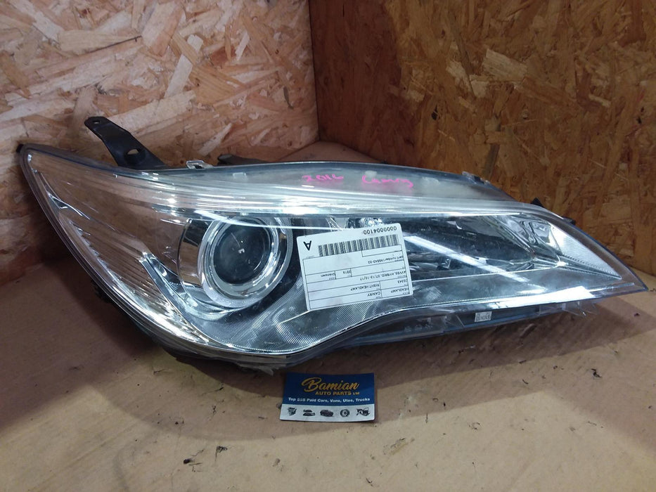 2016 Toyota Camry Camry  Right Headlamp
