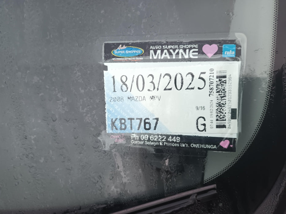 2008 Mazda Mpv   6110 - Used parts for sale