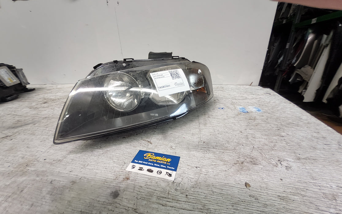 2005, Audi, A3, Left Headlamp