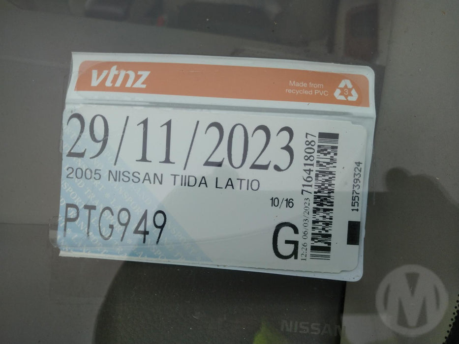 2005, Nissan, Tiida, LATIO, SC11-021332