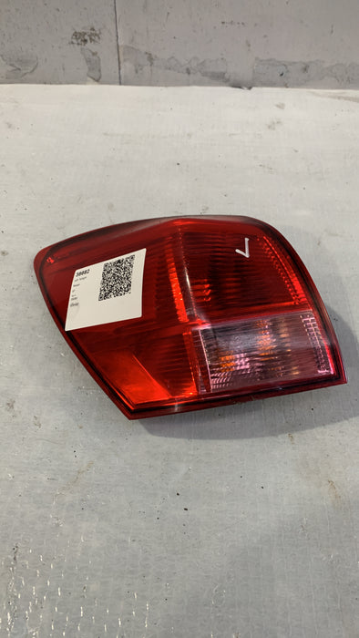 2007, Nissan, Dualis, ST, I J10, Left Taillight