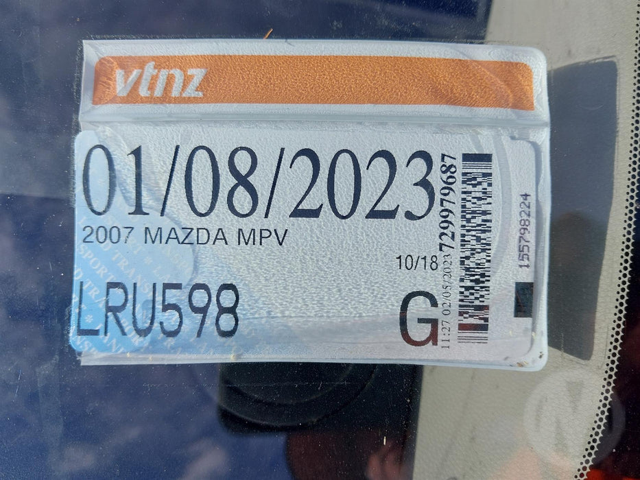 2007, Mazda, MPV, LY3P-158141