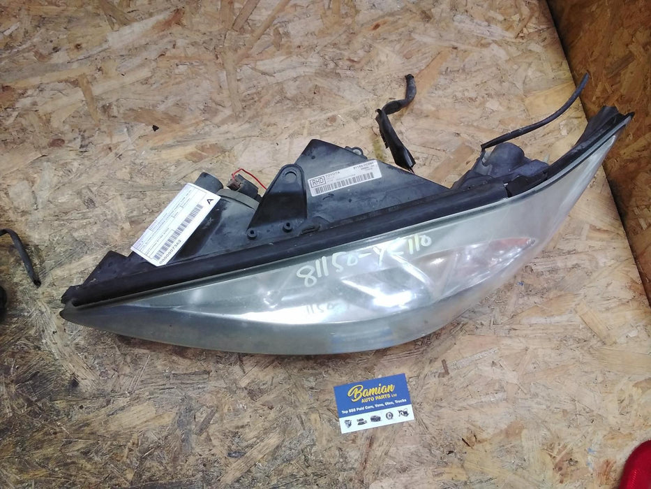 2004 Toyota Camry Camry  Left Headlamp