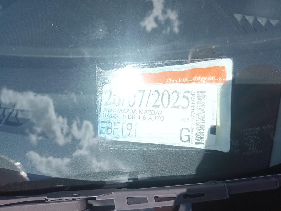 2007 Mazda Demio DY  HATCH 5 DR 1.5 AUTO  6132 - Used parts for sale