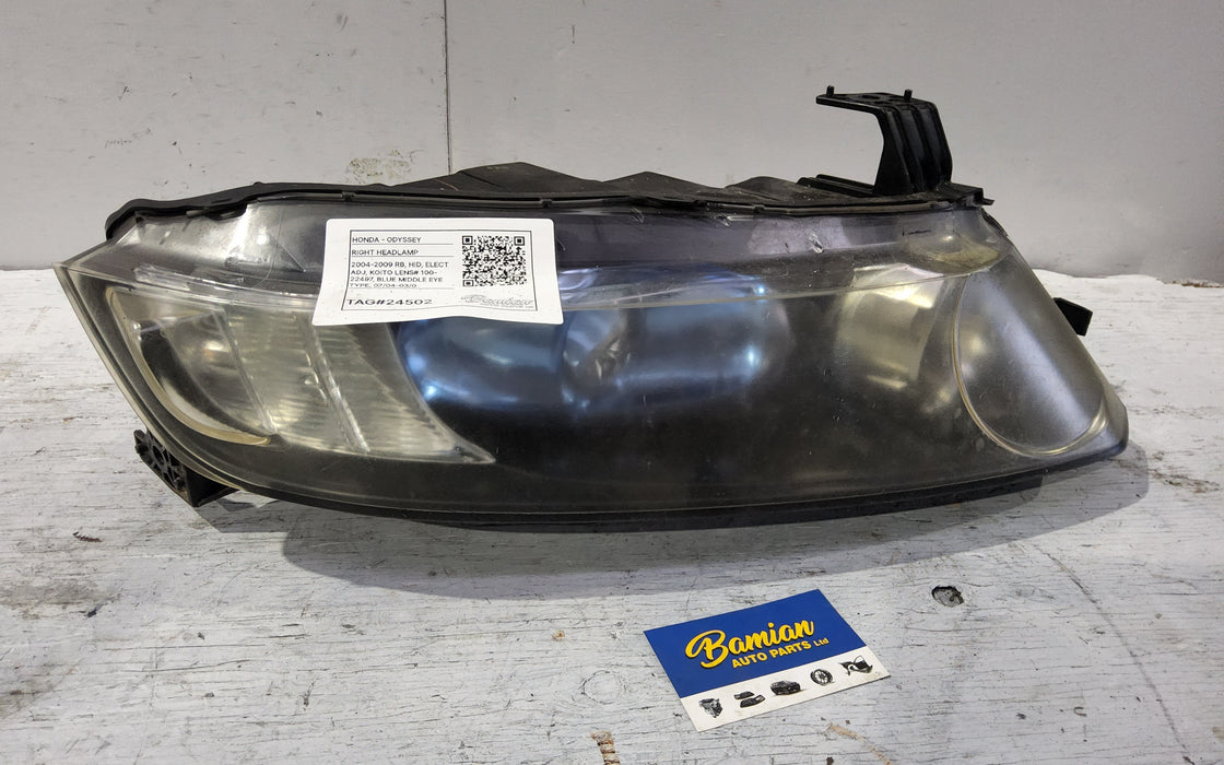 2003, Honda, Odyssey, Right Headlamp