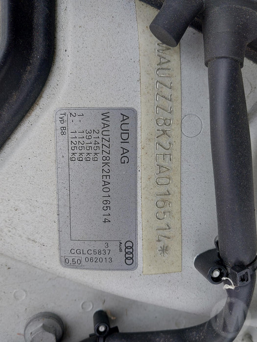 2013 Audi A4 Quattro B8 6192 - Used parts for sale