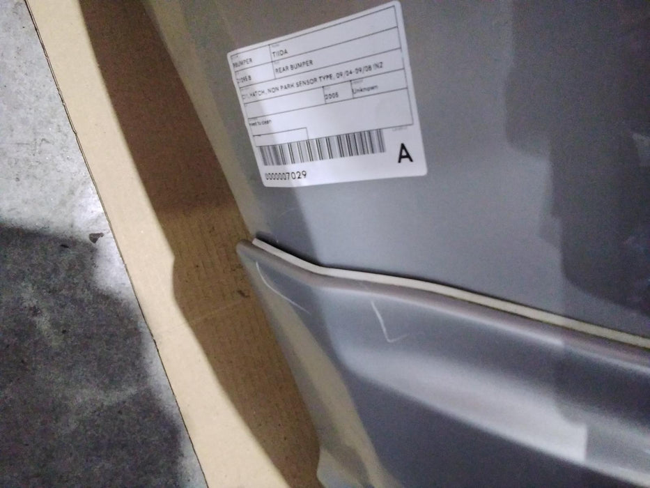 2008 Nissan Tiida Tiida  Rear Bumper