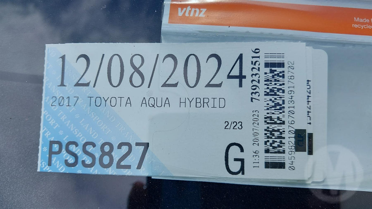 2017, Toyota, Aqua, HYBRID, NHP10-6611819