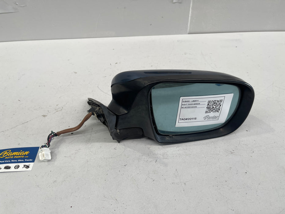 2004, Subaru, Liberty, Legacy, Right Door Mirror