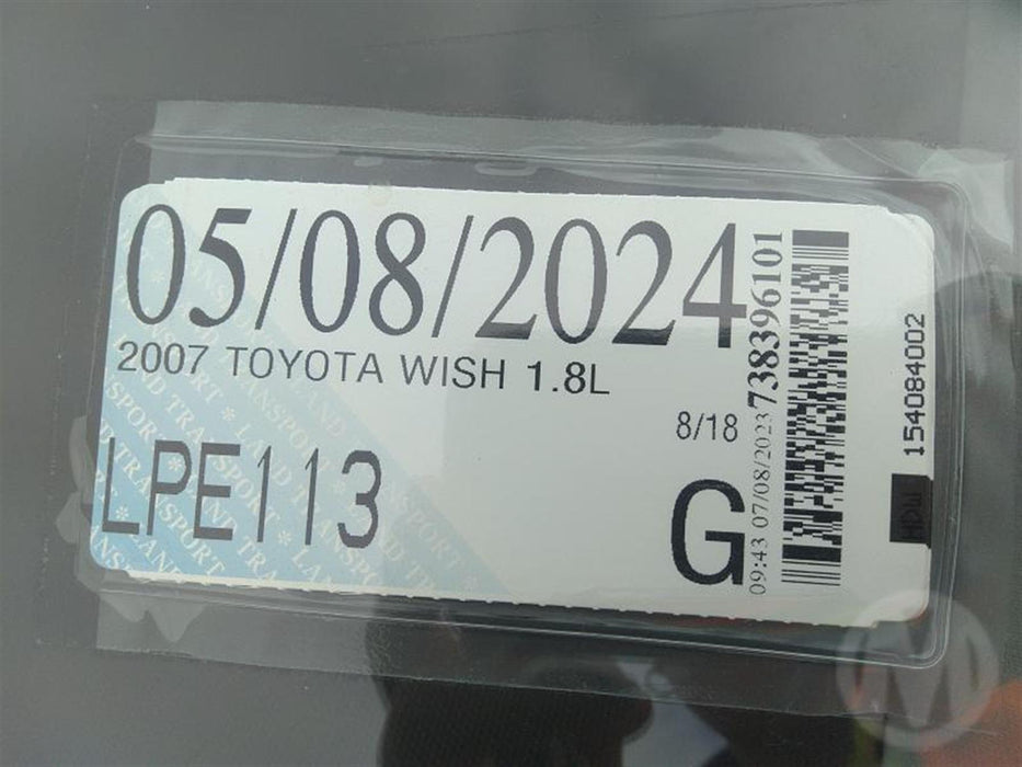 2007, Toyota, Wish, 1.8L, ZNE10-0381948