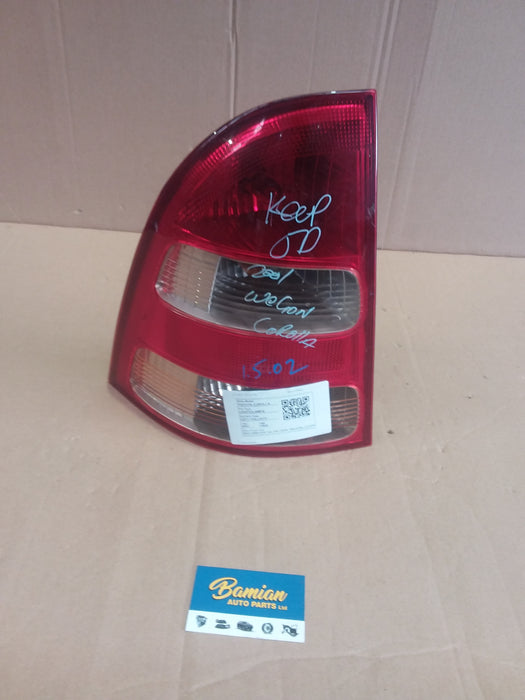 2001, Toyota, Corolla, Left Taillight