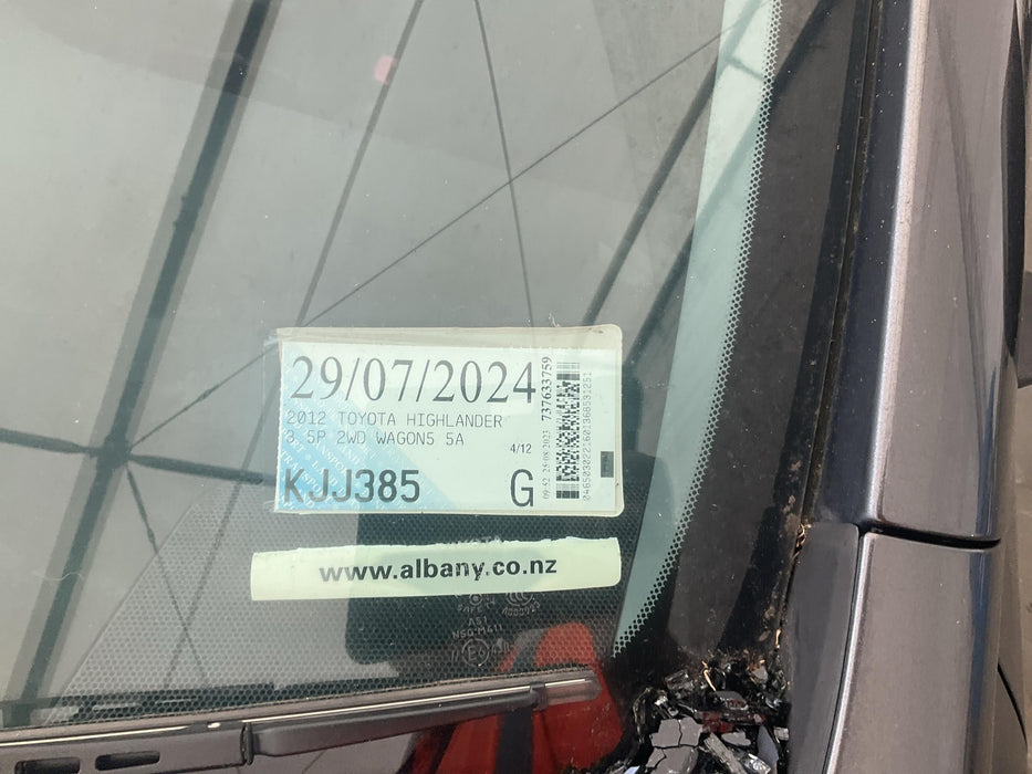 2012 Toyota Highlander 3.5P 2WD WAGON5 5A  3650 - Used parts for sale