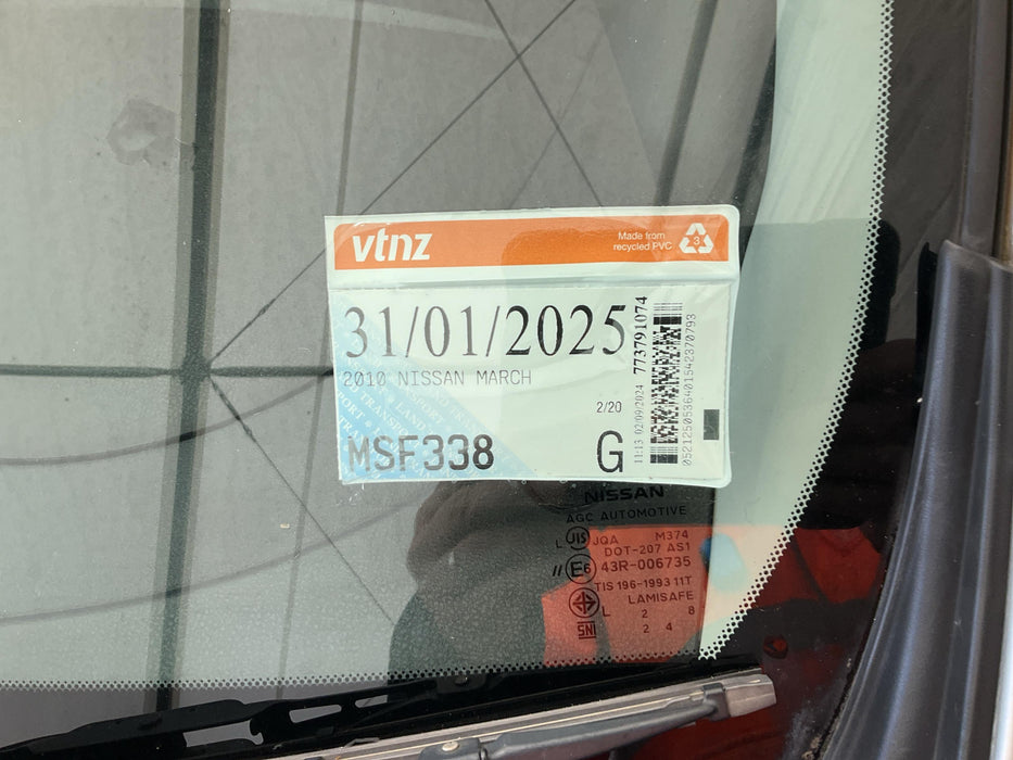 2010 Nissan March   5873 - Used parts for sale