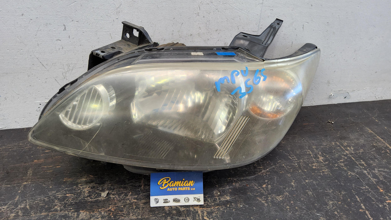 2005 Mazda Mpv MPV Mpv Left Headlamp