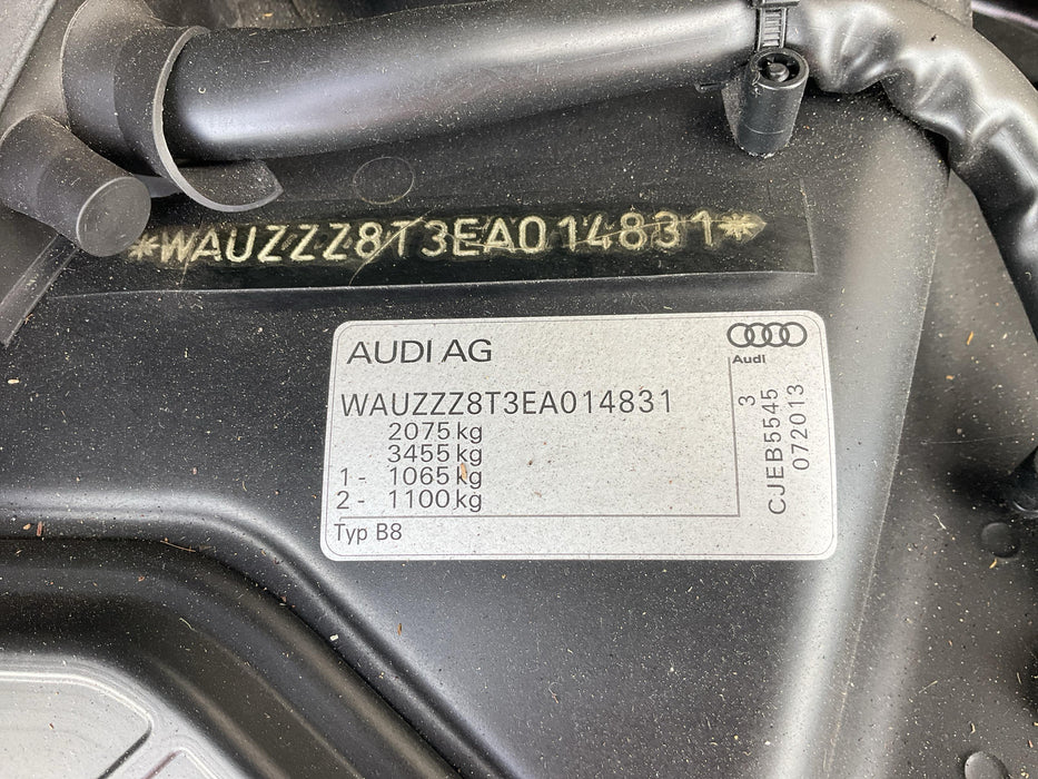 2014 Audi A5 Sportback 8T 5929 - Used parts for sale
