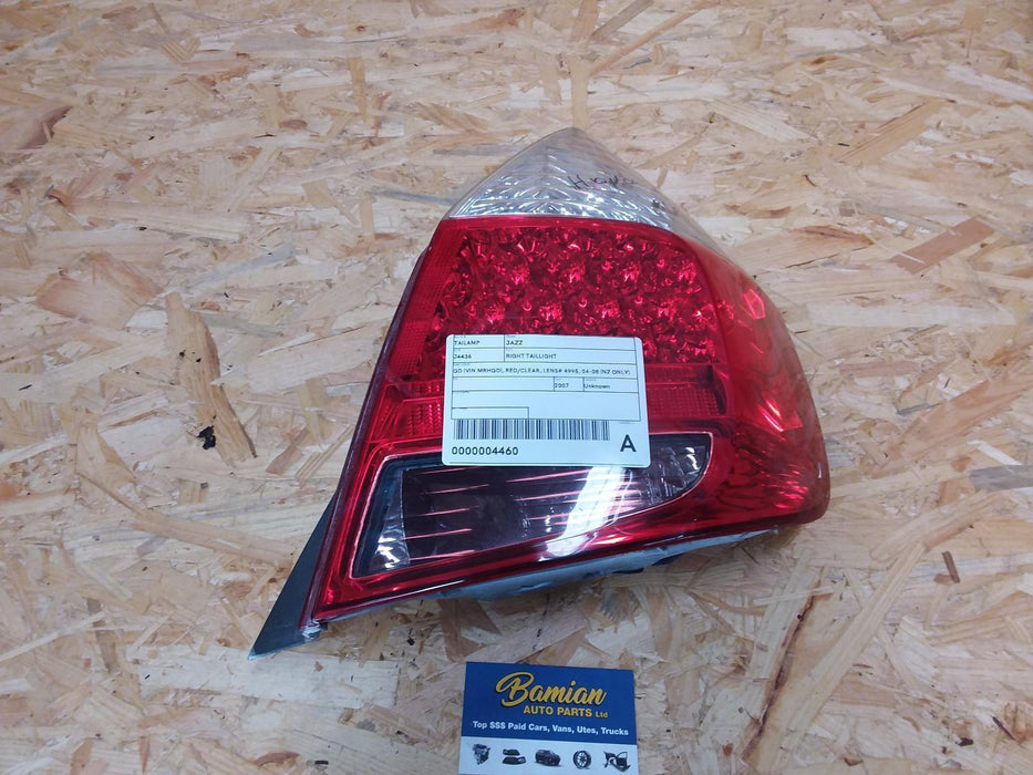 Honda Jazz Fit  Right Taillight