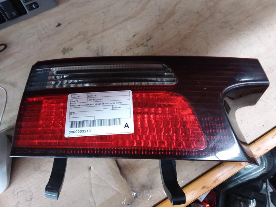 Toyota, Estima, Left Taillight