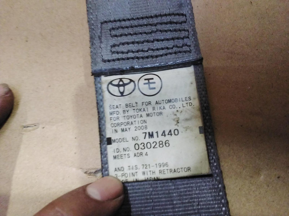 Toyota, Hiace, Seat Belt