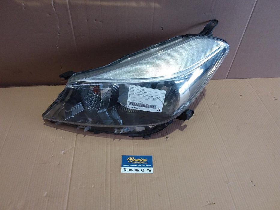 Toyota, Yaris, Vitz XP90, Right Headlamp