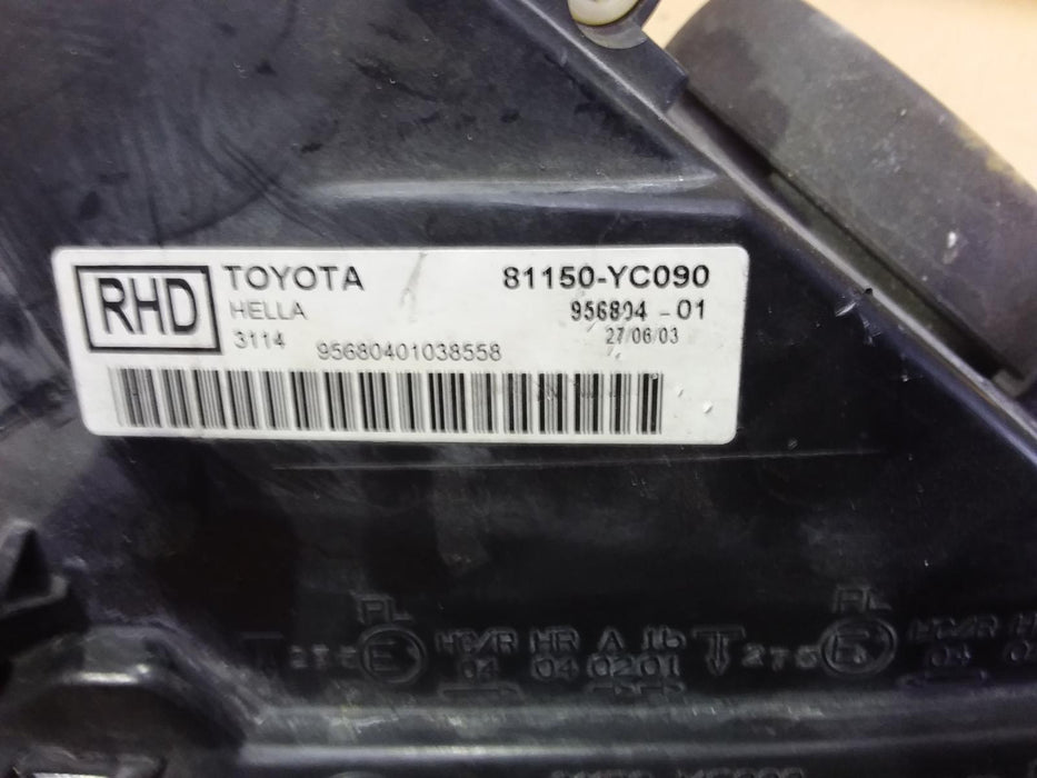 Toyota, Camry, Left Headlamp