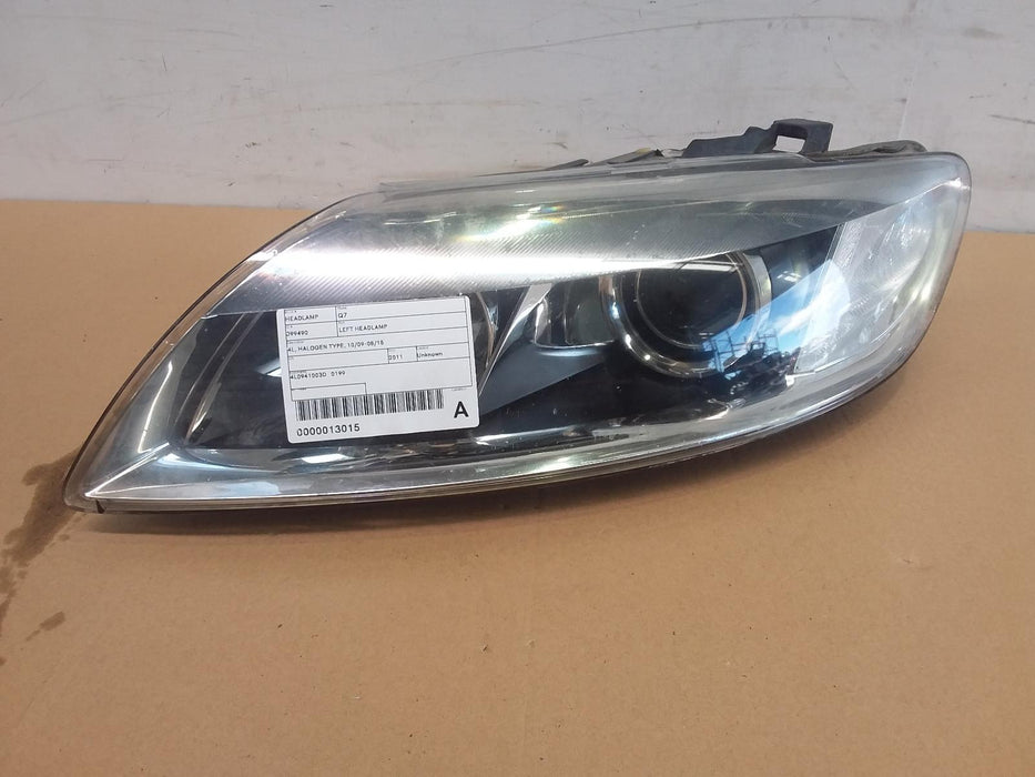 Audi, Q7, Left Headlamp