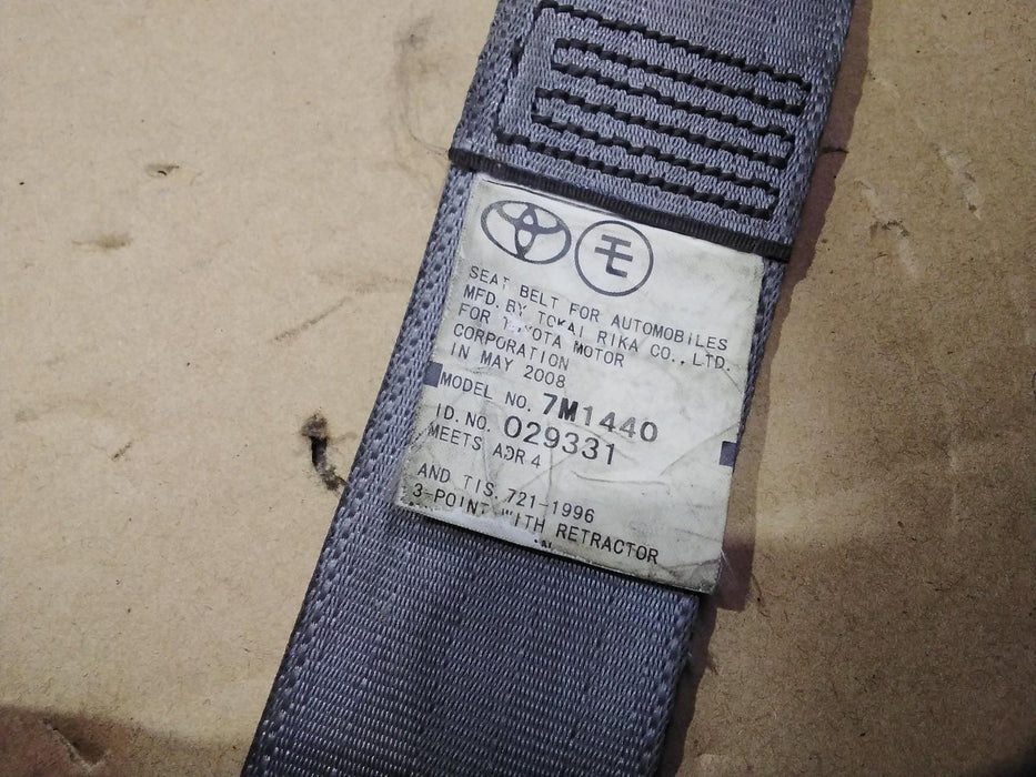 Toyota, Hiace, Seat Belt